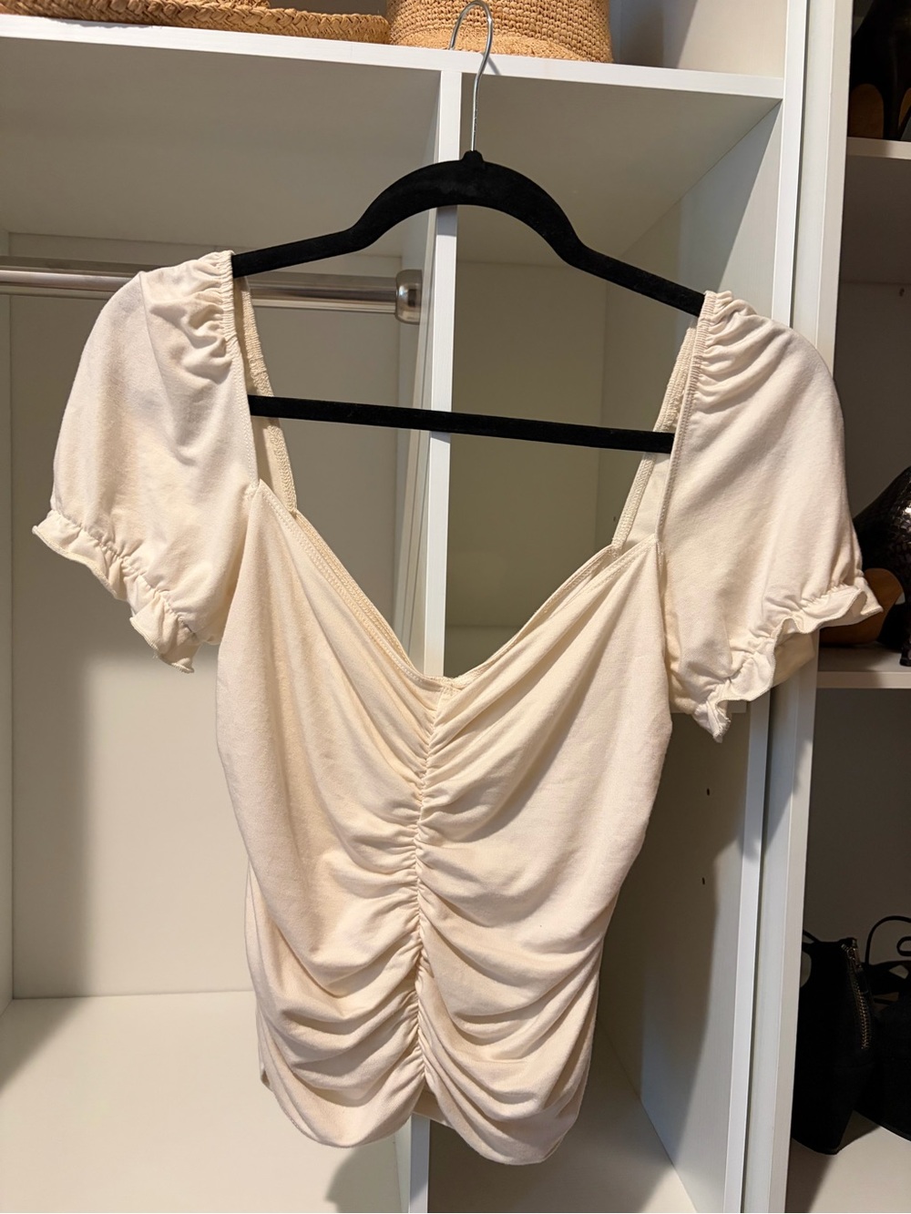 Reformation Fallow Ruched Top - Picture 2 of 3